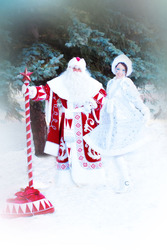 Самые красивые Дед Мороз и Снегурочка в гости!  Шоу мыльных пузырей!
