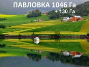 Земля 100 км. от г. Уфы в районе п. Павловка 1176 га