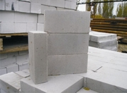 Газобетон бетон  кирпич